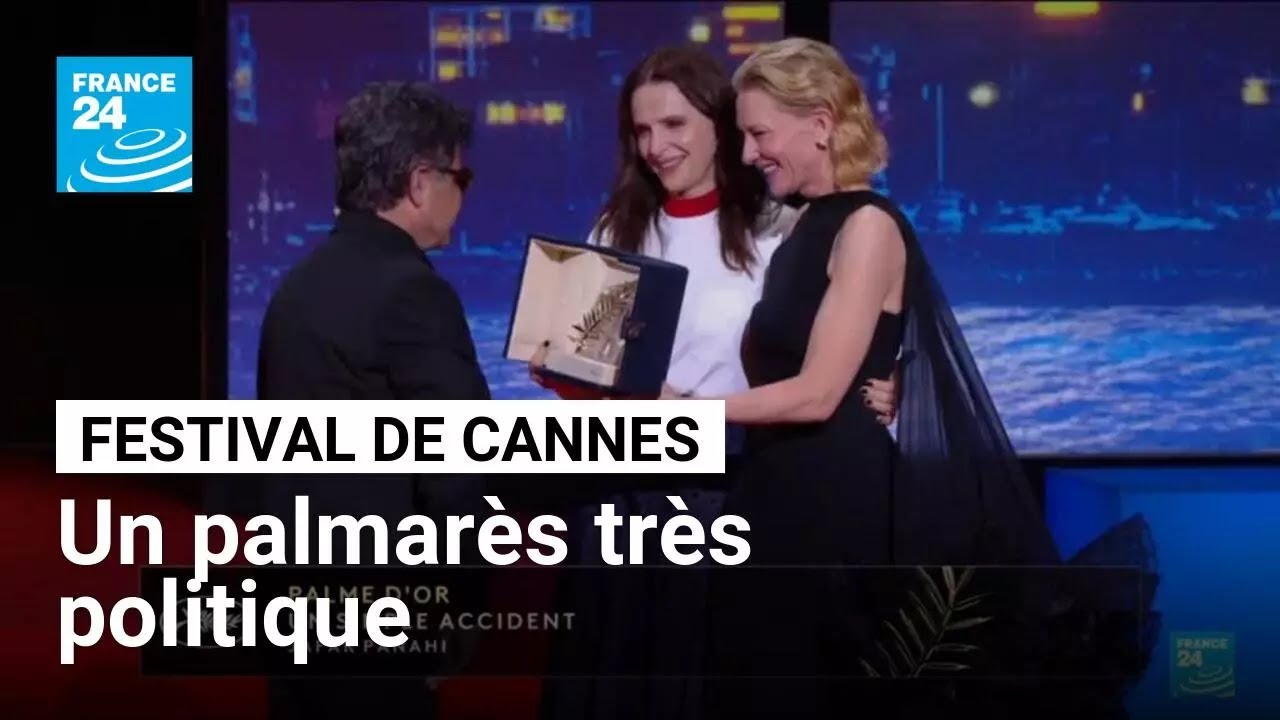 Festival de Cannes : un palmarès très politique qui récompense l'audace • FRANCE 24