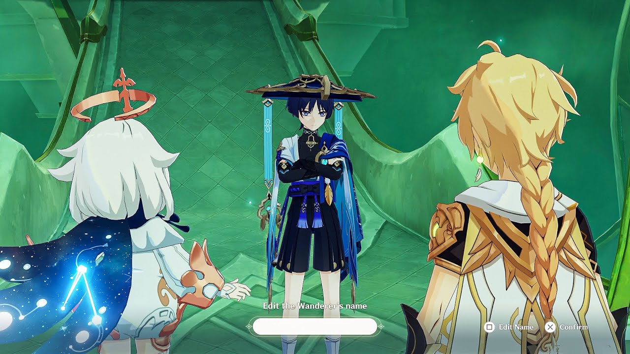 This is what I nicknamed the Wanderer in Genshin Impact