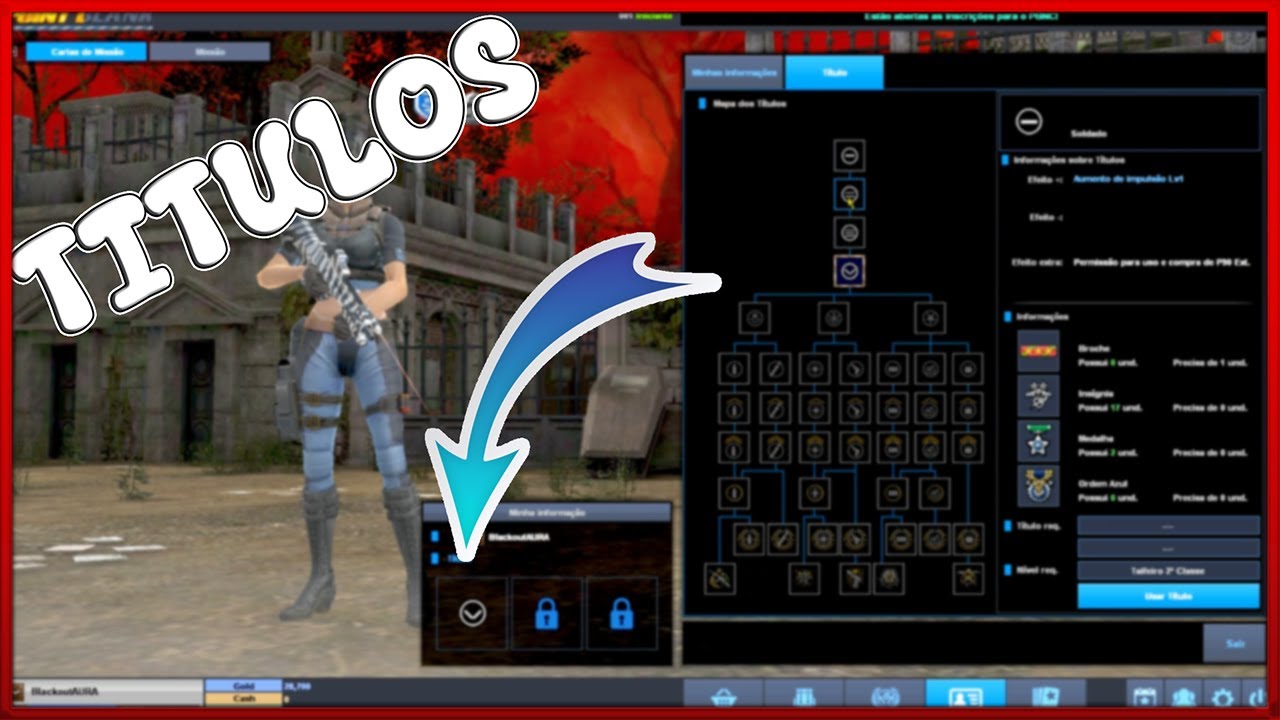 GUIA DO INICIANTE #2  COMPLETANDO MISSÕES E LIBERANDO TITULOS - POINT BLANK
