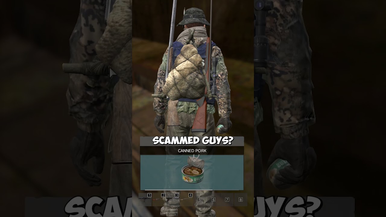 Меня забанили в DayZ.