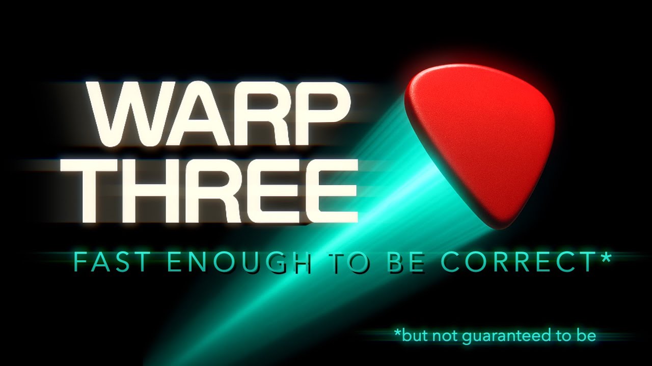 Warp Three: самая важная скорость занятий на гитаре