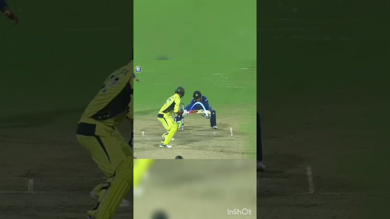 Best stumping by MS Dhoni #cricket #msd #trend #ytshorts #viral