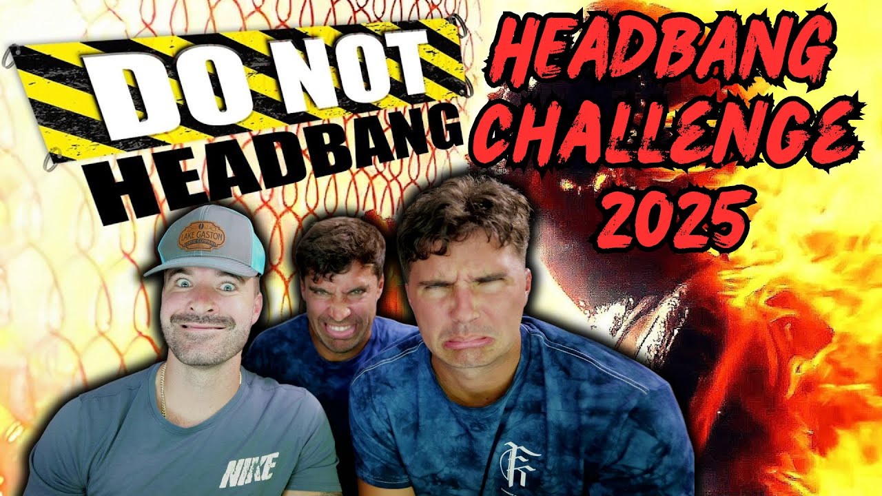 Attempting @DrewFortune97's HEADBANG CHALLENGE 2025 - It's Impossible??? (Reaction)