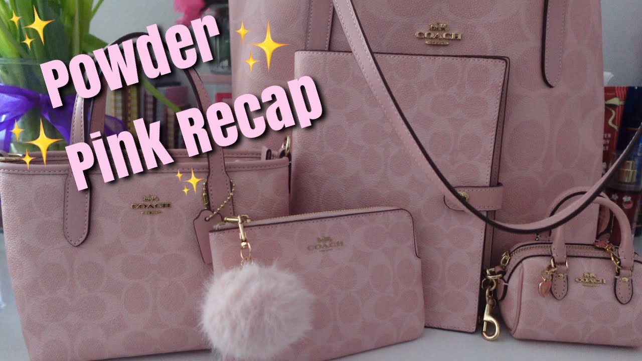 Обзор коллекции Coach Powder Pink! Что я купила из первой партии Powder Pink!