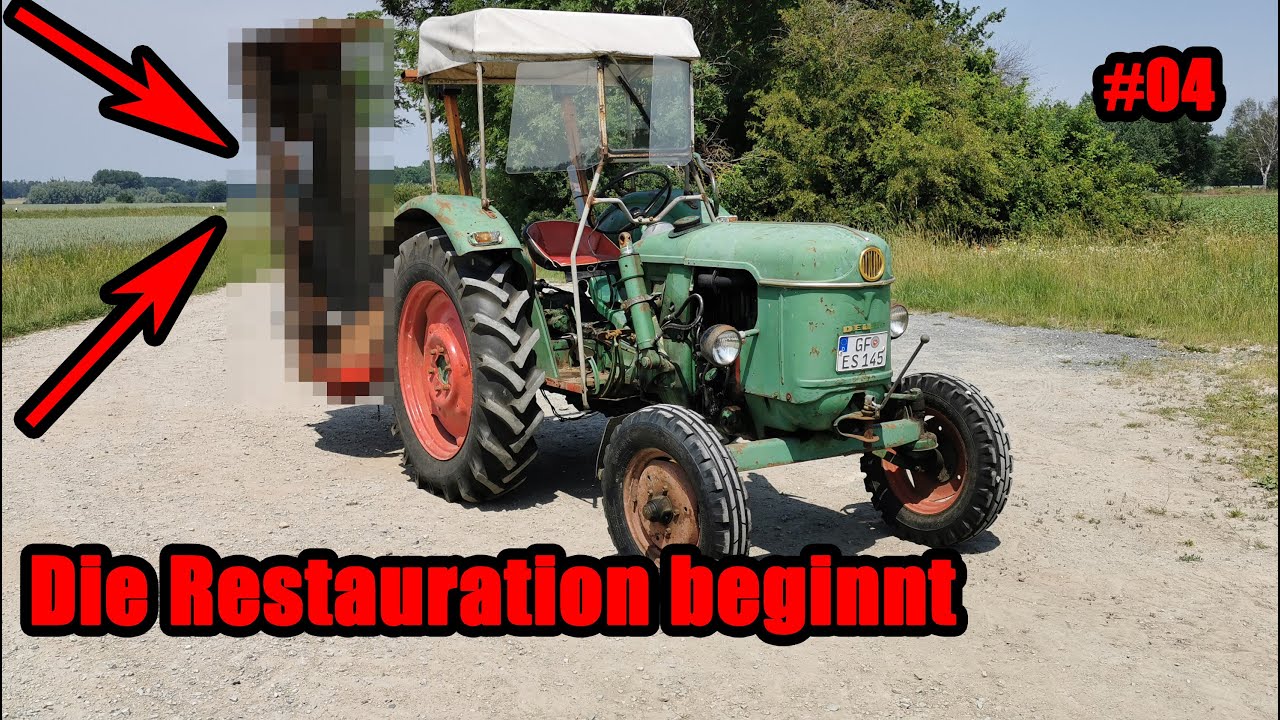 Mähwerk holen zur Restauration | Welger SM4 | Ste Te