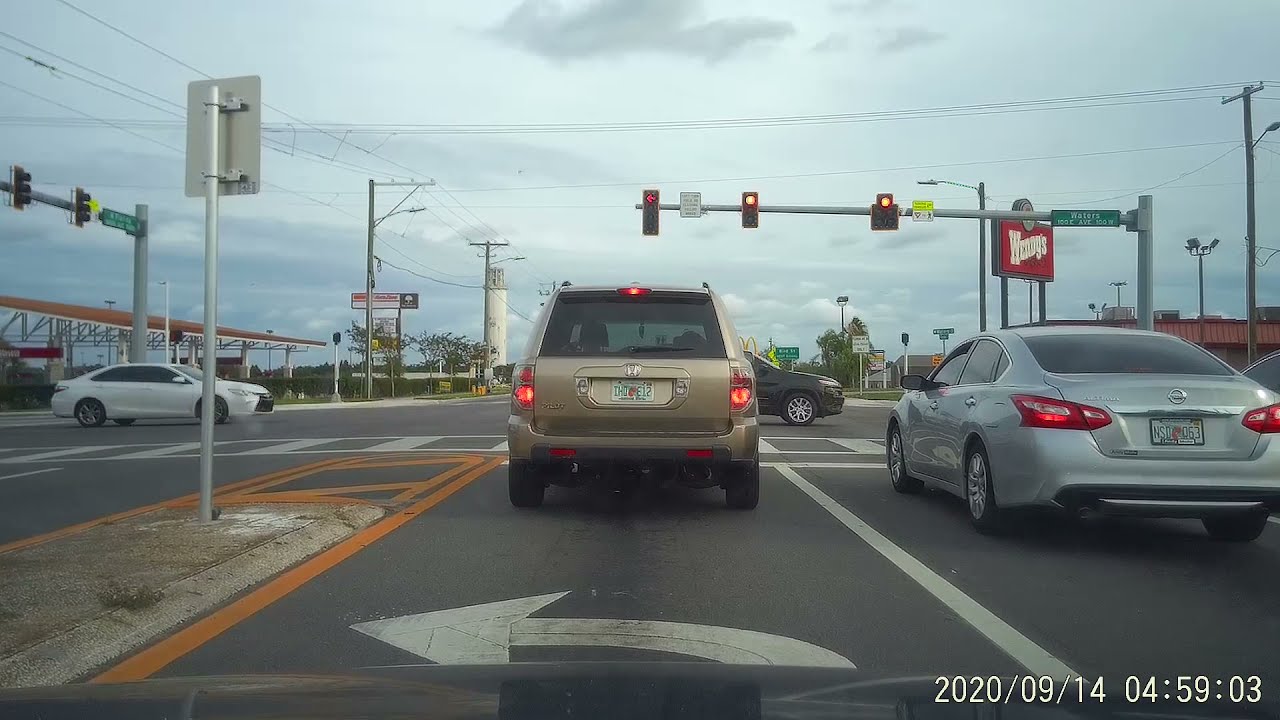 Tampa Florida: Fowler Ave (Westbound) to Florida Ave (South) via 275