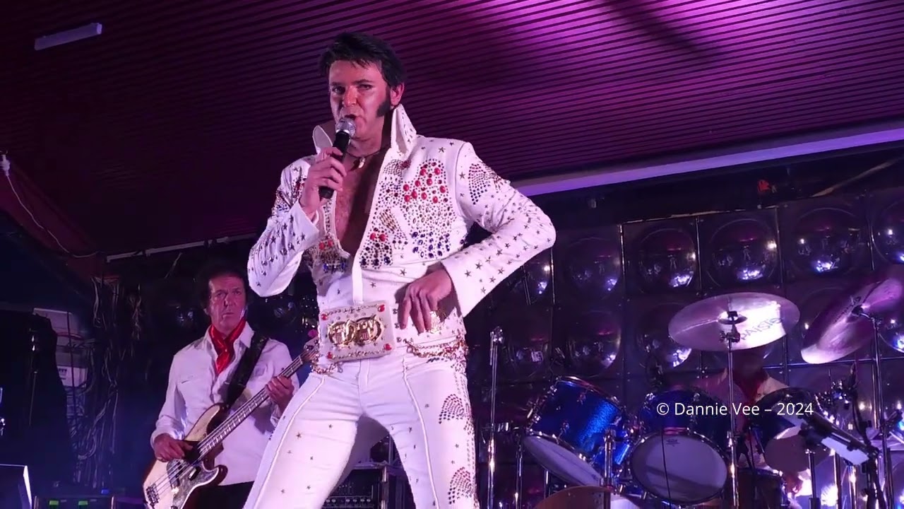 Geelong Elvis Festival 2024, Jack Gatto performing ~  Suspicious Minds