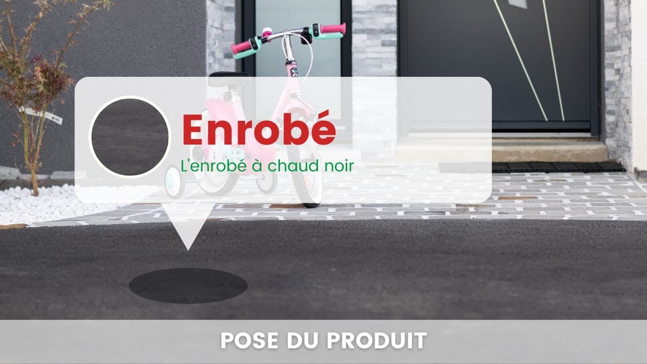PRODUIT DANIEL MOQUET | Pose d'un enrobé noir à chaud