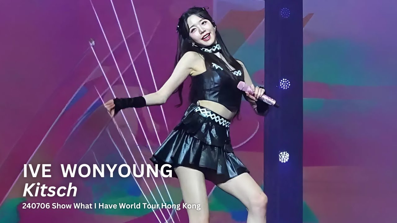240706 아이브 장원영 'Kitsch' (IVE JANG WONYOUNG Fancam) 직캠 @'Show What I Have World Tour' Hong Kong