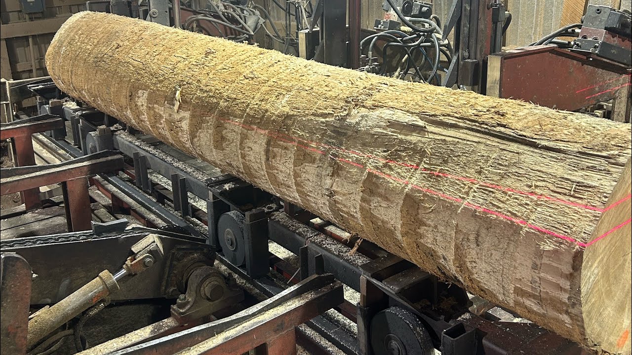 Fixing a Saw-mill&rsquo;s Double Vertical Edger! Plus a Test Log! #196