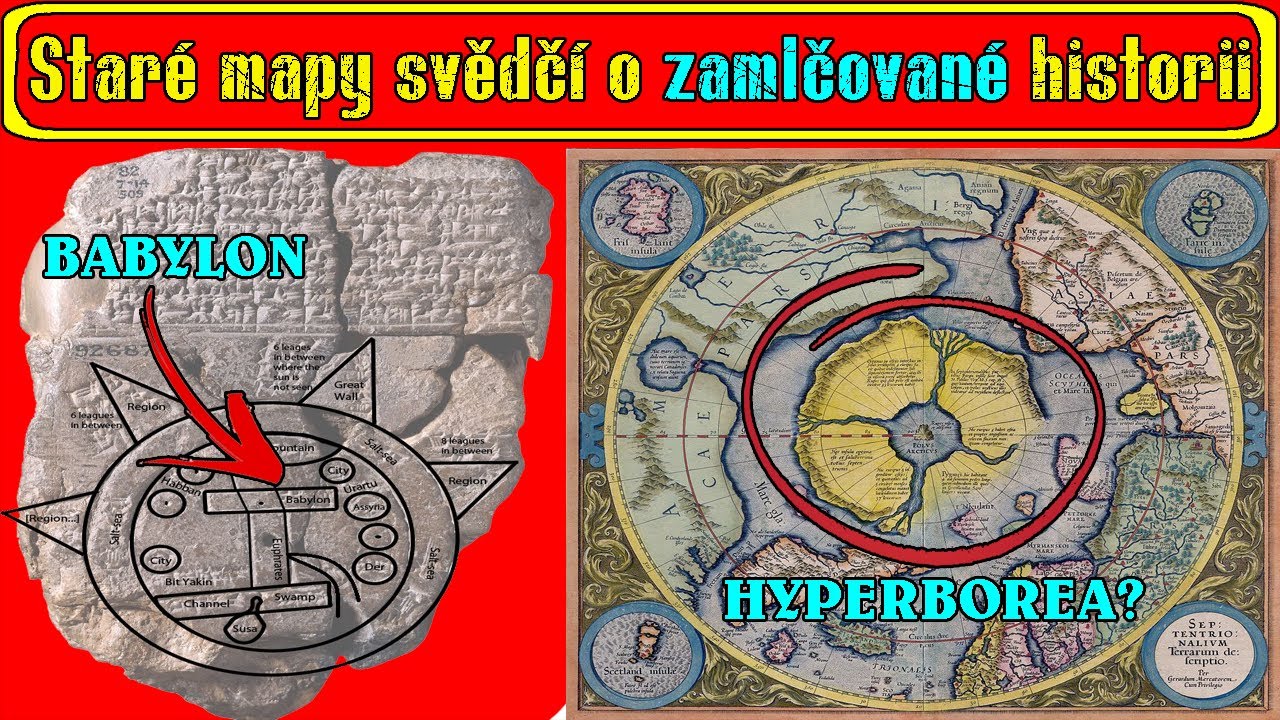 Star&eacute; mapy svědč&iacute; o zamlčovan&eacute; historii