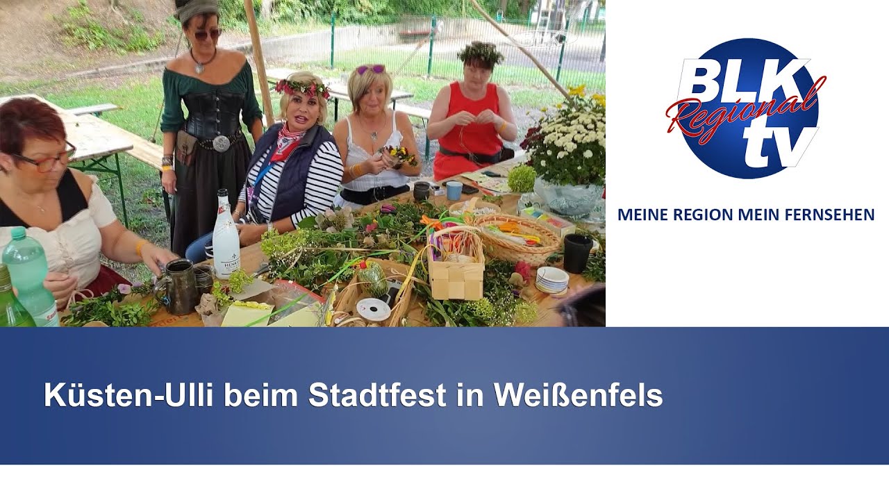 Küsten-Ulli beim Stadtfest in Weißenfels