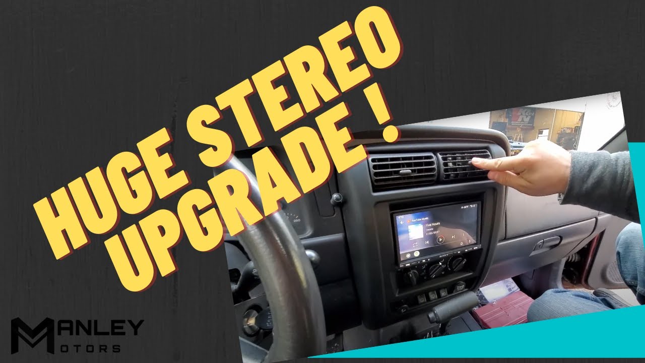 Двухдиновая магнитола в Jeep Cherokee 97-01. Простая установка!