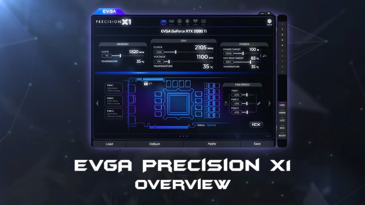 EVGA Precision X1 - Overview