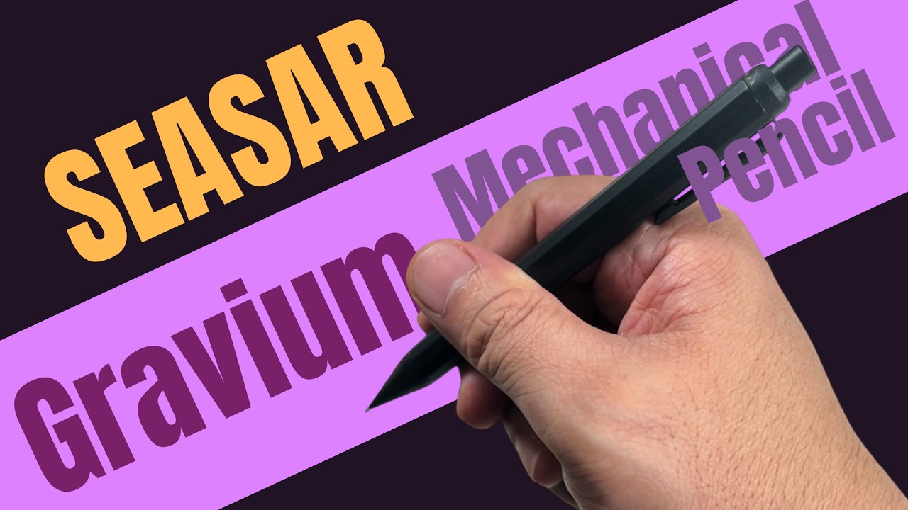 Seasar Gravium Mechanical Pencil UNBOXING