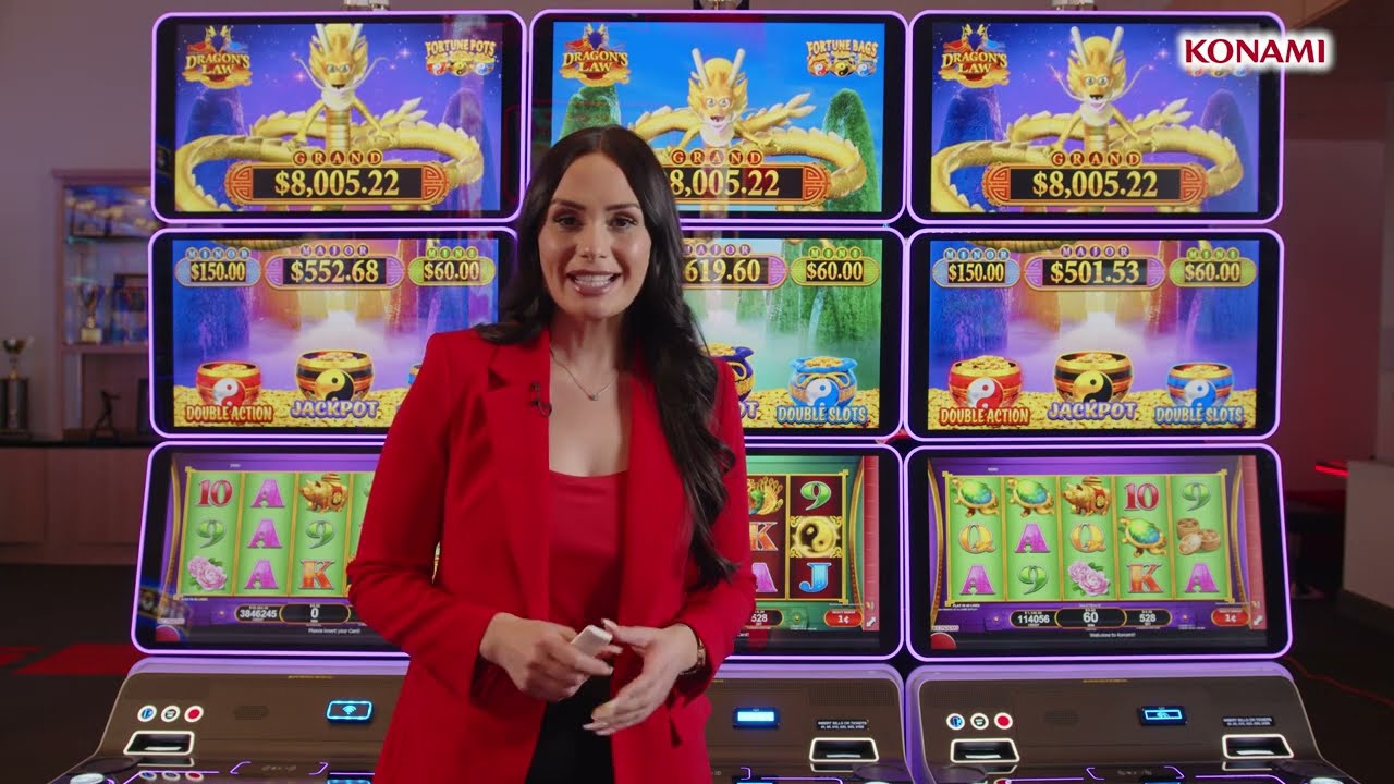 Dragons Law Fortune Pots and Bags - Konami Gamnig latest slot game
