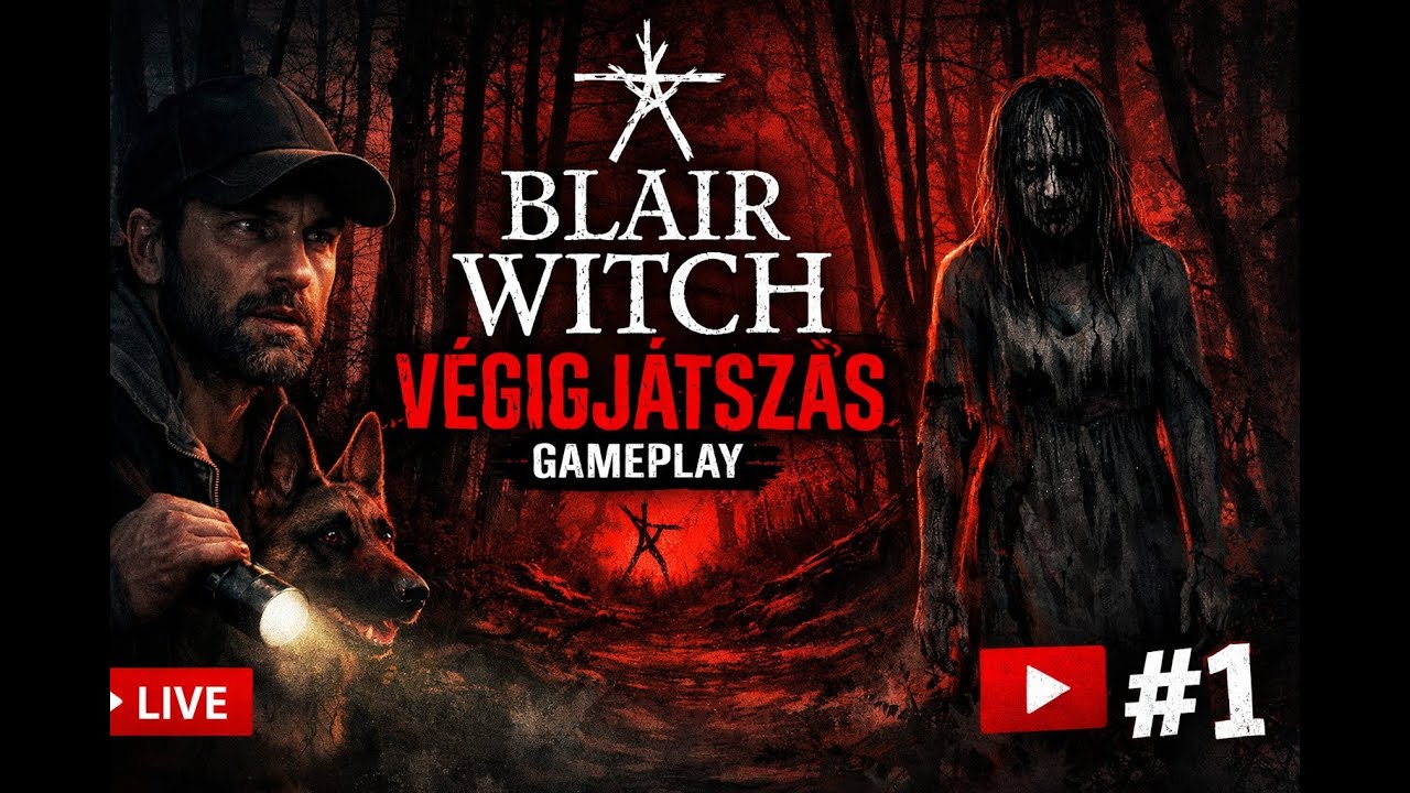 😨NE NÉZZ HÁTRA… | Blair Witch Végigjátszás #1 | NexusGaming😱