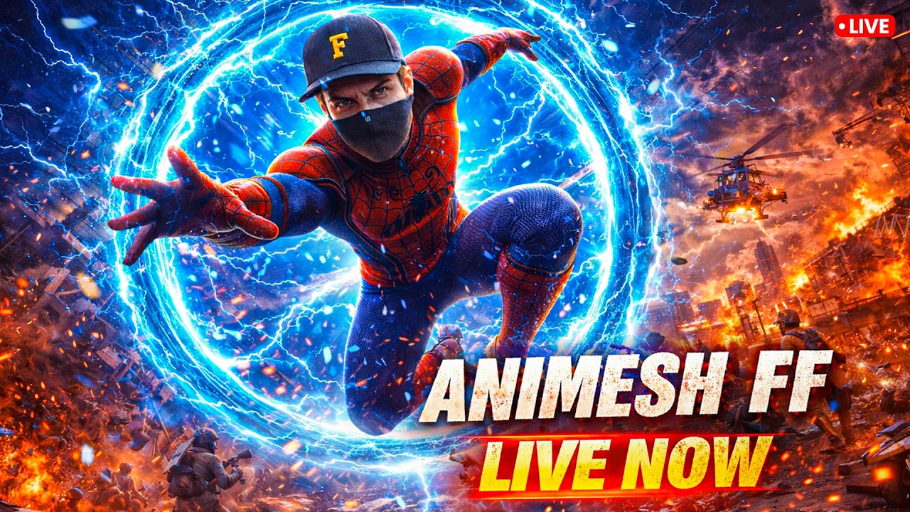 🔴 LIVE BR Rank Push → Grandmaster | Road to Region Top 1 🚀04/30 DAY😱ANIMESH FF #shorts #freefire