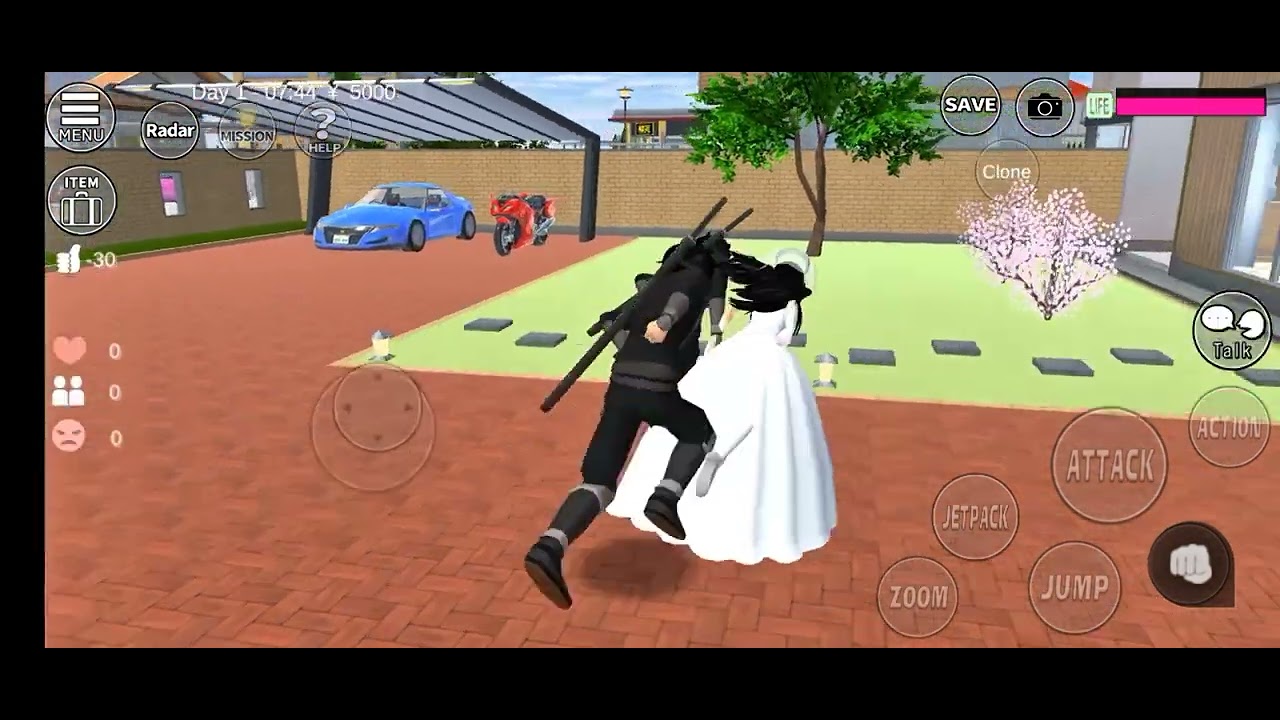 CARA GABUNGIN RAMBUT DI SAKURA SCHOOL SIMULATOR ‼️