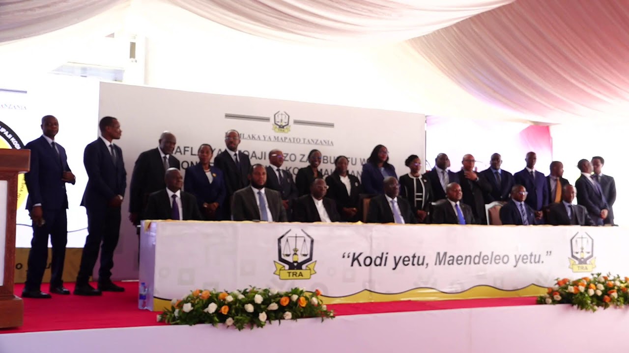 HAFLA YA UTOAJI TUZO ZA UBUNIFU WA KUONGEZA WIGO WA KODI, MAKUSANYO NA KUBORESHA HUDUMA