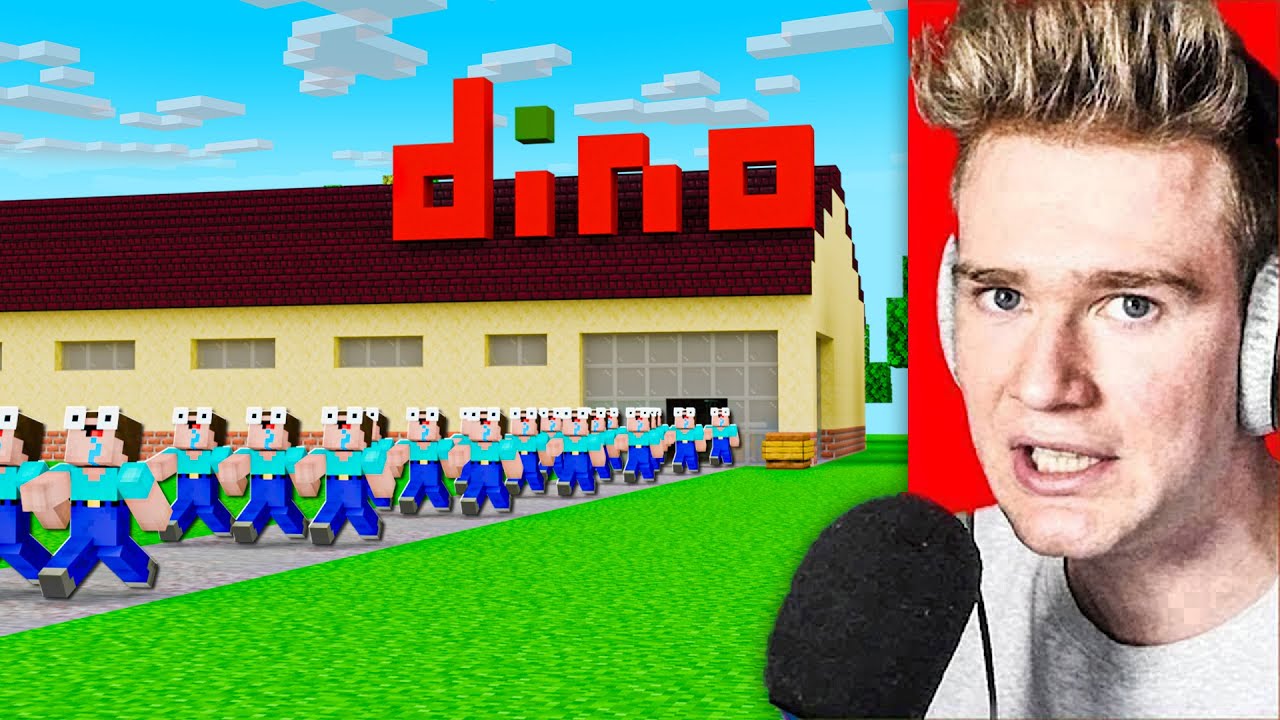 KTO OSTATNI ZOSTANIE w DINO = WYGRYWA 💲🤑💲  | Minecraft Extreme