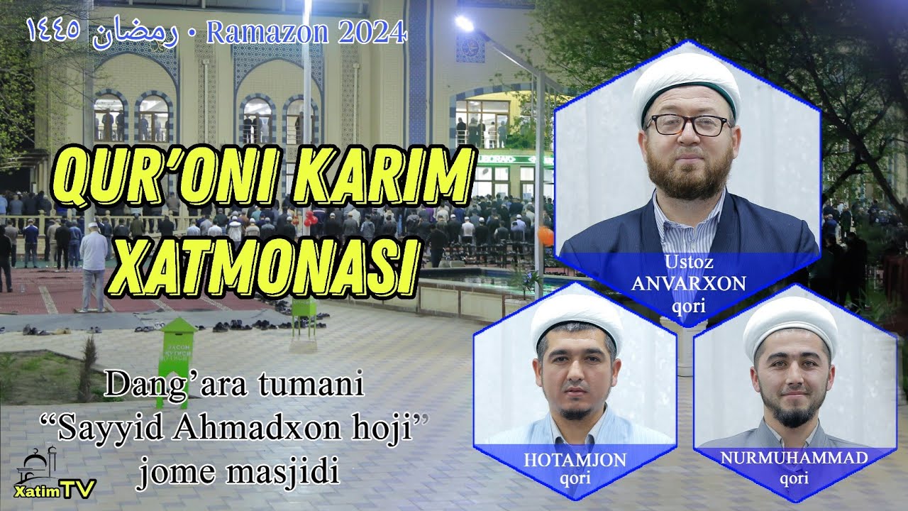 Xatm yakuni 2024 | Dang'ara 