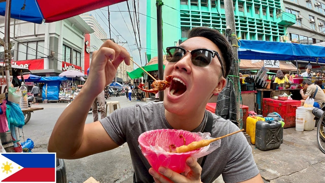 The CRAZIEST Street Food I Found in Manila Philippines