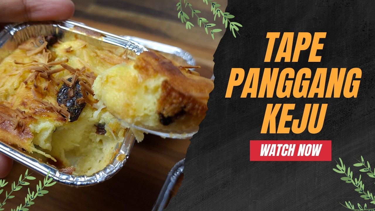 Ta'jil enak anti ribet! Resep TAPE PANGGAN KEJU