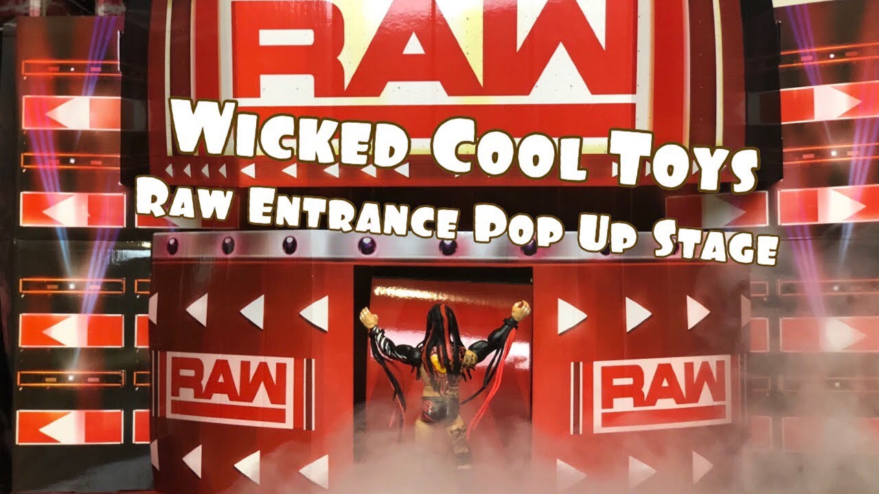 Wicked Cool Toys Raw Entrance Pop Up Stage Review and Assembly