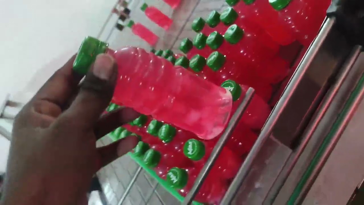 Bottle Shaking Machine for pulpy  juice Bottle... #automation # shaking machine #coimbatore #filling