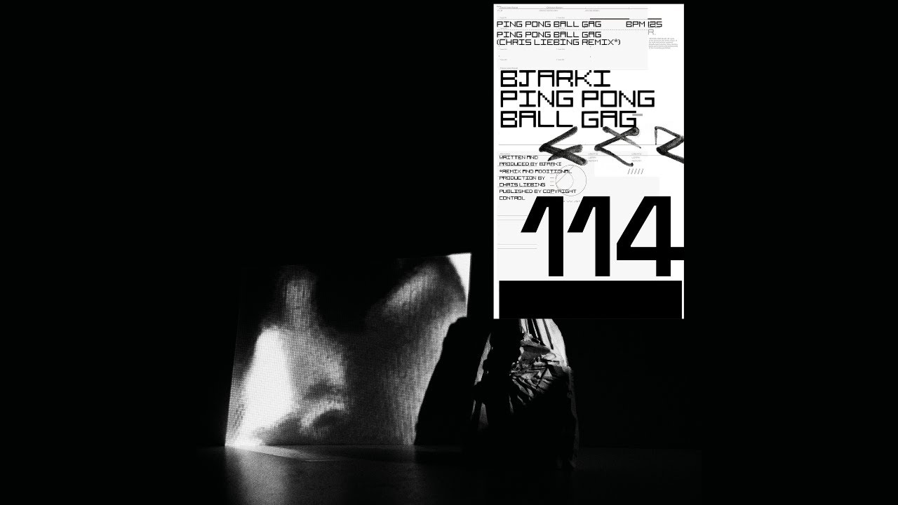 Bjarki - Ping Pong Ball Gag (Chris Liebing Remix) [CLR114]