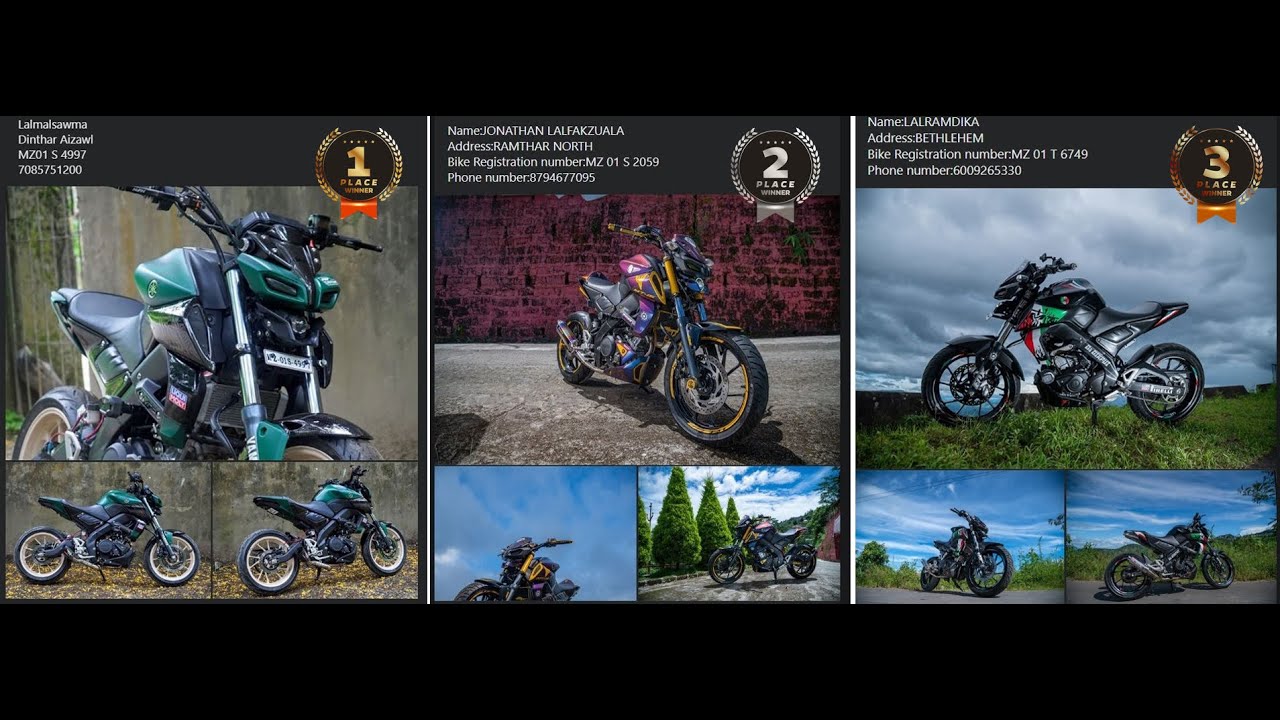 YAMAHA LOCKDOWN CHALLENGE 2020 | MT 15 CUSTOM | MIZORAM