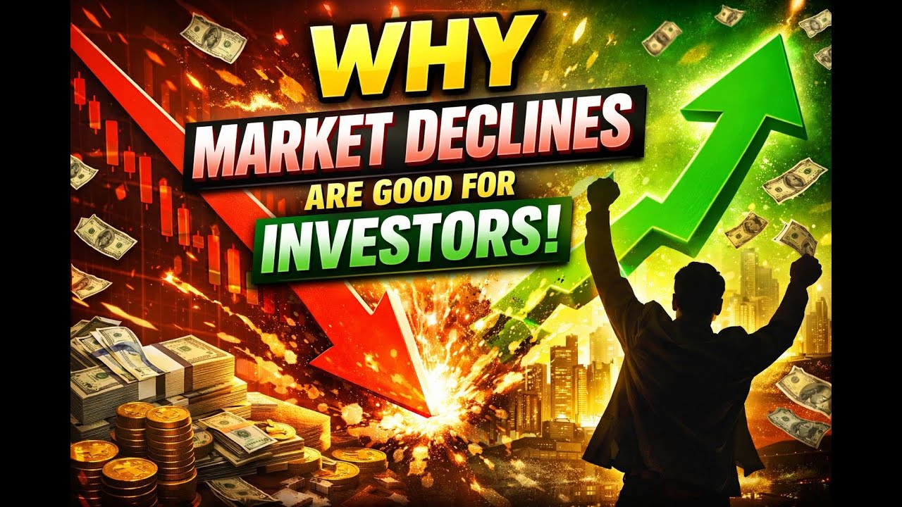 Why Market Declines are GOOD for Investors!