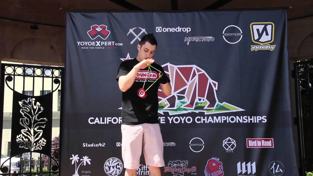 California State Yoyo Championships 2016 - 4A - 1st - Zac Rubino