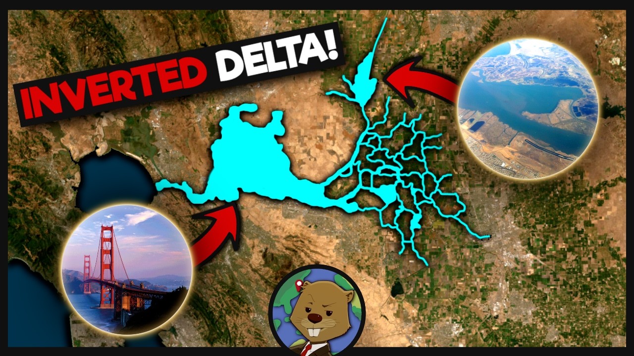 Why America's Strangest River Delta Exists