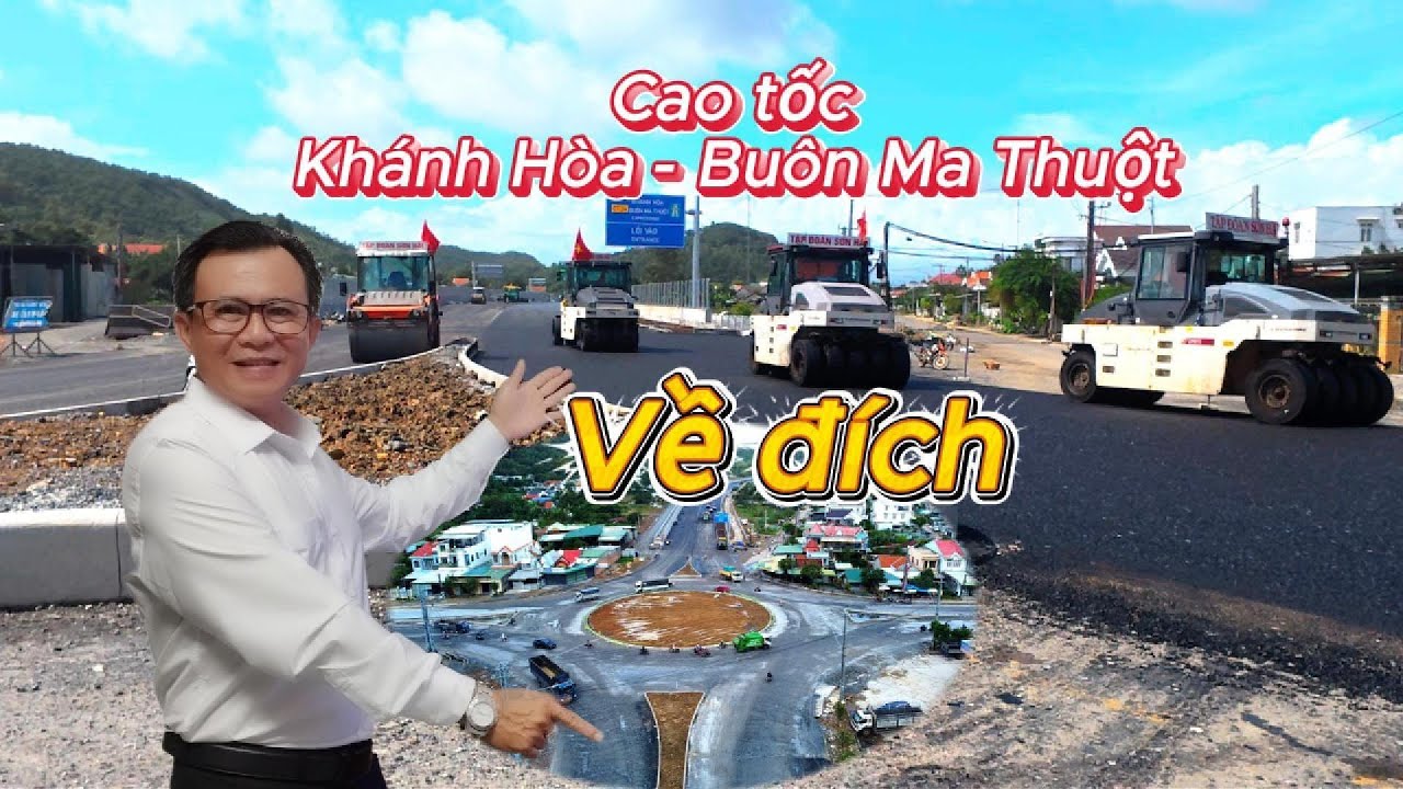Cao tốc Khánh Hòa - Buôn Ma Thuột về đích tại QL26B P.Ninh Hòa