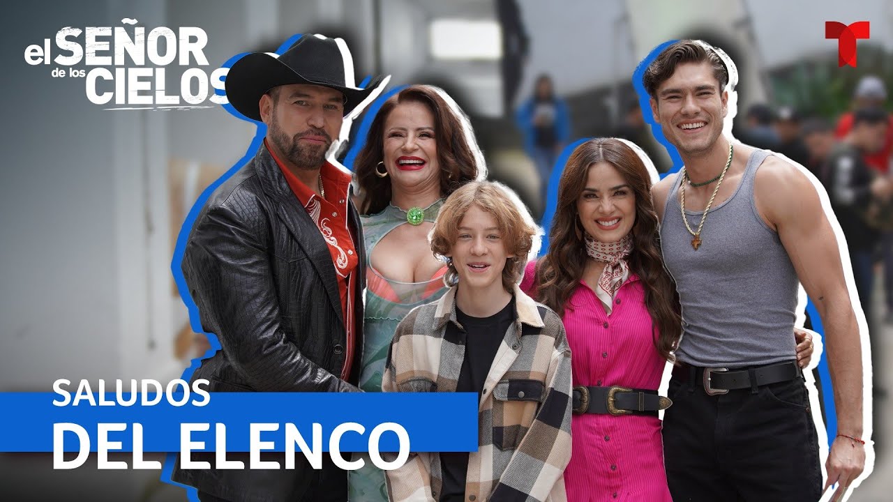 Rafael Amaya y el elenco te saludan en la temporada 9 de El Señor de los Cielos | Telemundo Novelas