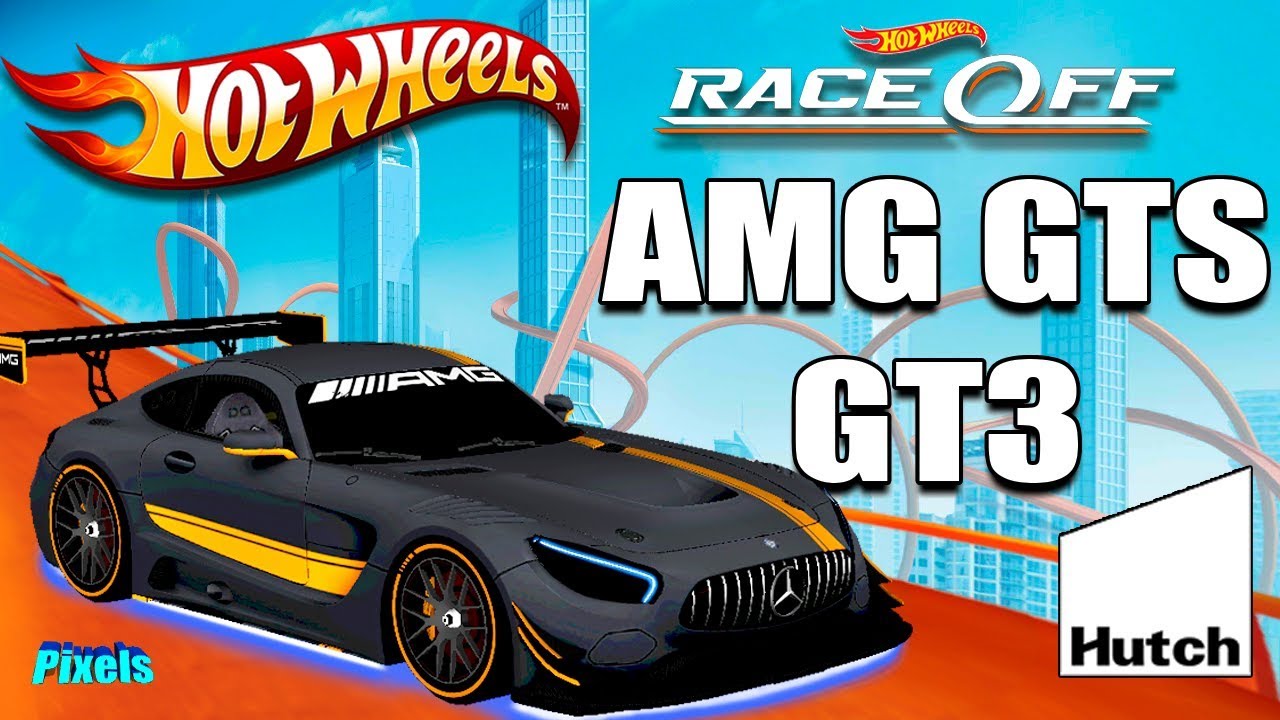 Hot Wheels Race Off - Mercedes AMG GTS GT3 Unlocked