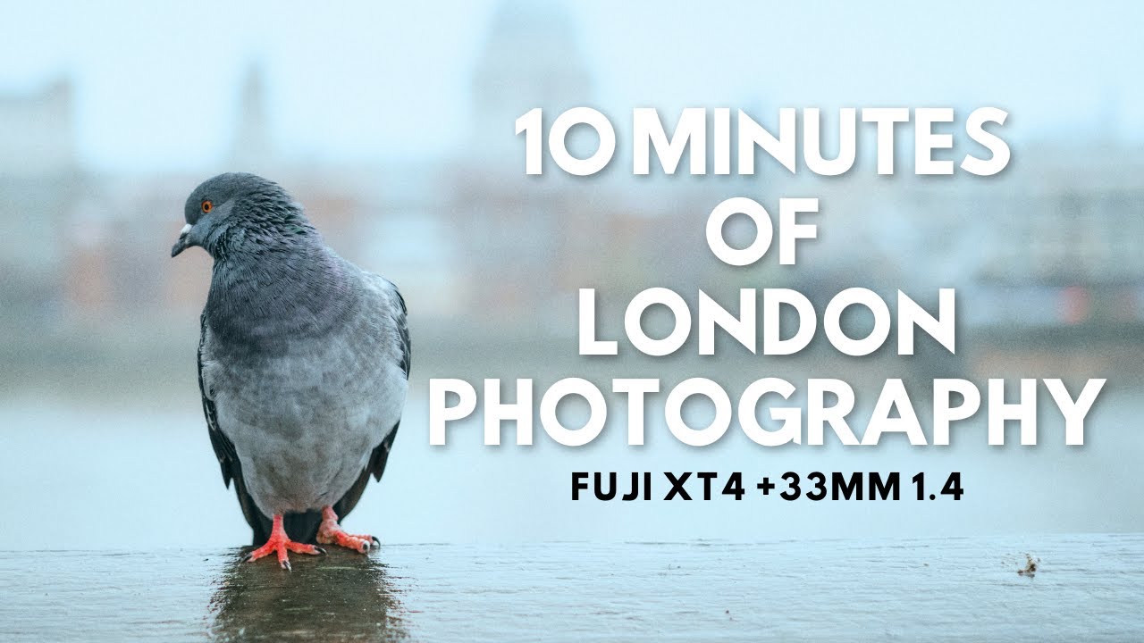 10 Minutes Of London Street Photography // Fujifilm XT4 + 33mm 1.4
