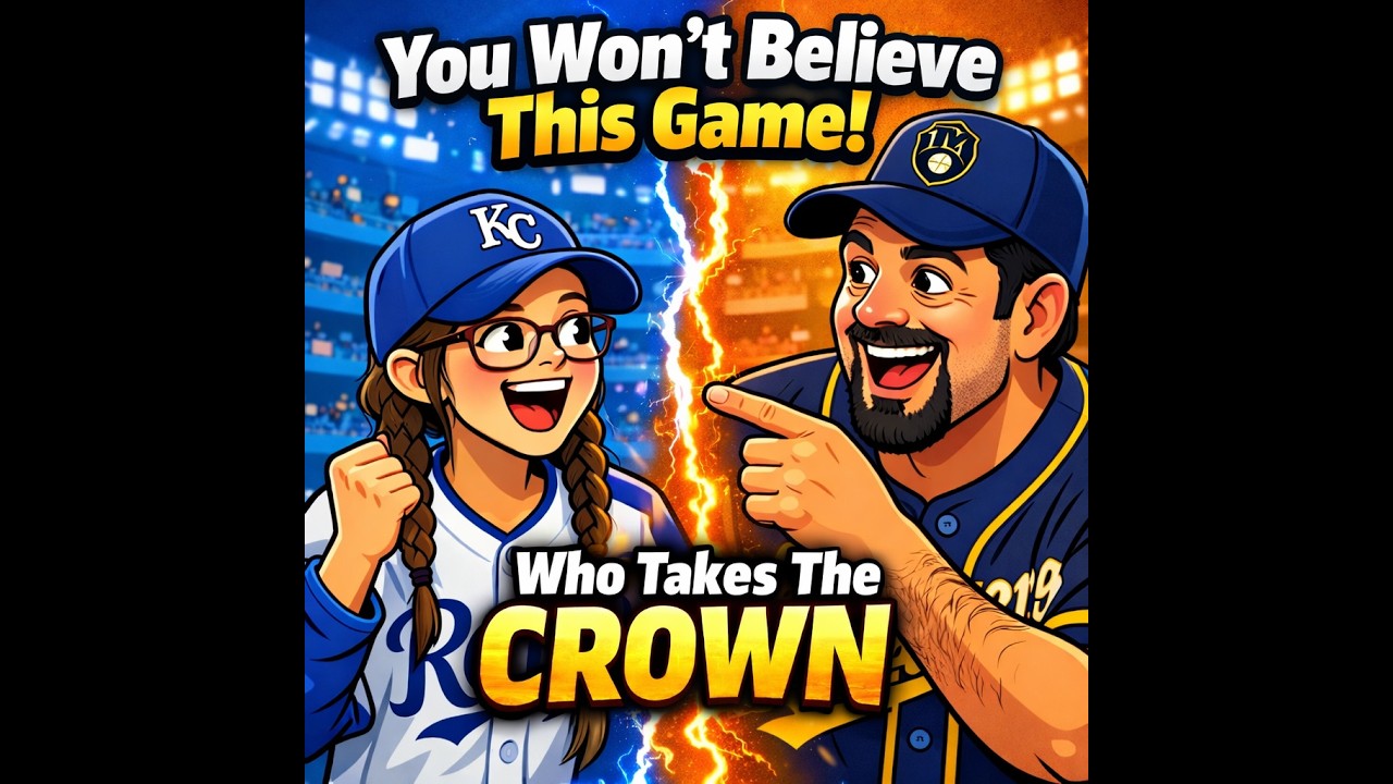 MLB: Dad Vs Daughter: The Royals take on the Brewers