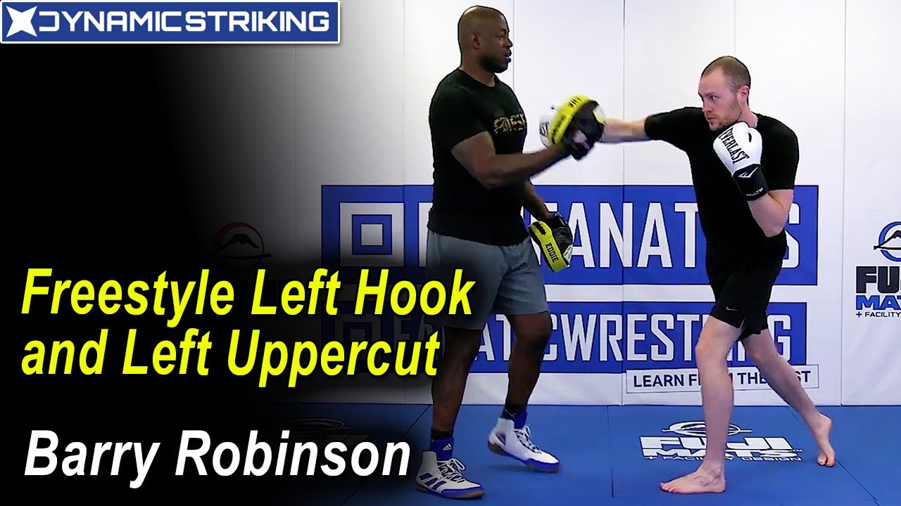Freestyle Left Hook and Left Uppercut On the Pads by Barry Robinson