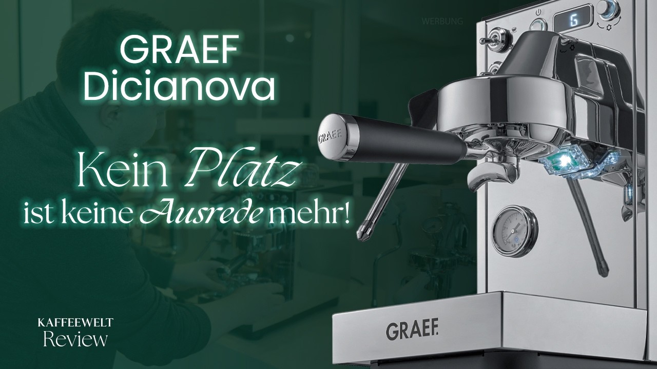 Ist die neue GRAEF Dicianova echt so schmal? | Kaffeewelt Review