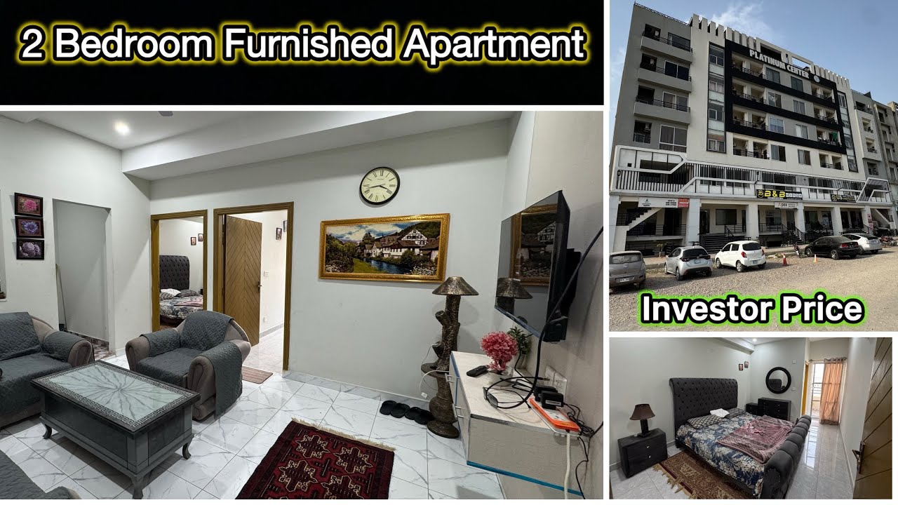 2 Bed Apartment for Sale in B17 Islamabad | FURNISHED APARTMENT🔥😍 | Best Rental Value #b17islamabad