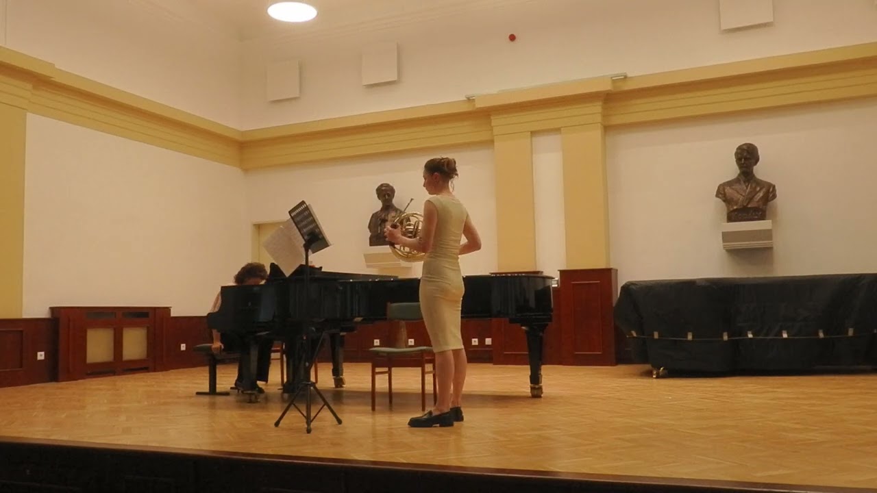 Diplomakoncert 2. rész. Vörös Júlia harsona MA, Baranyai Tamás trombita BA. Sipos Klaudia kürt MA.
