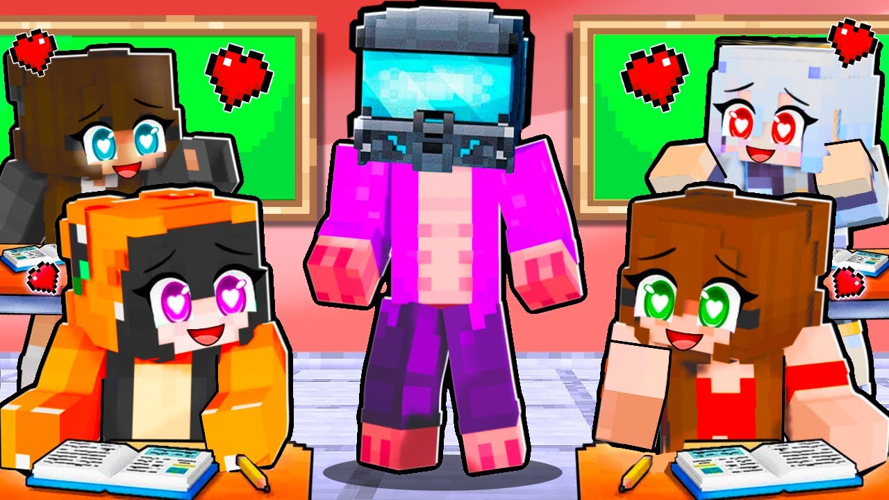Jsem tak KRÁSNÝ, že NOSÍM HELMU abych ODLÁKAL HOLKY v Minecraftu…