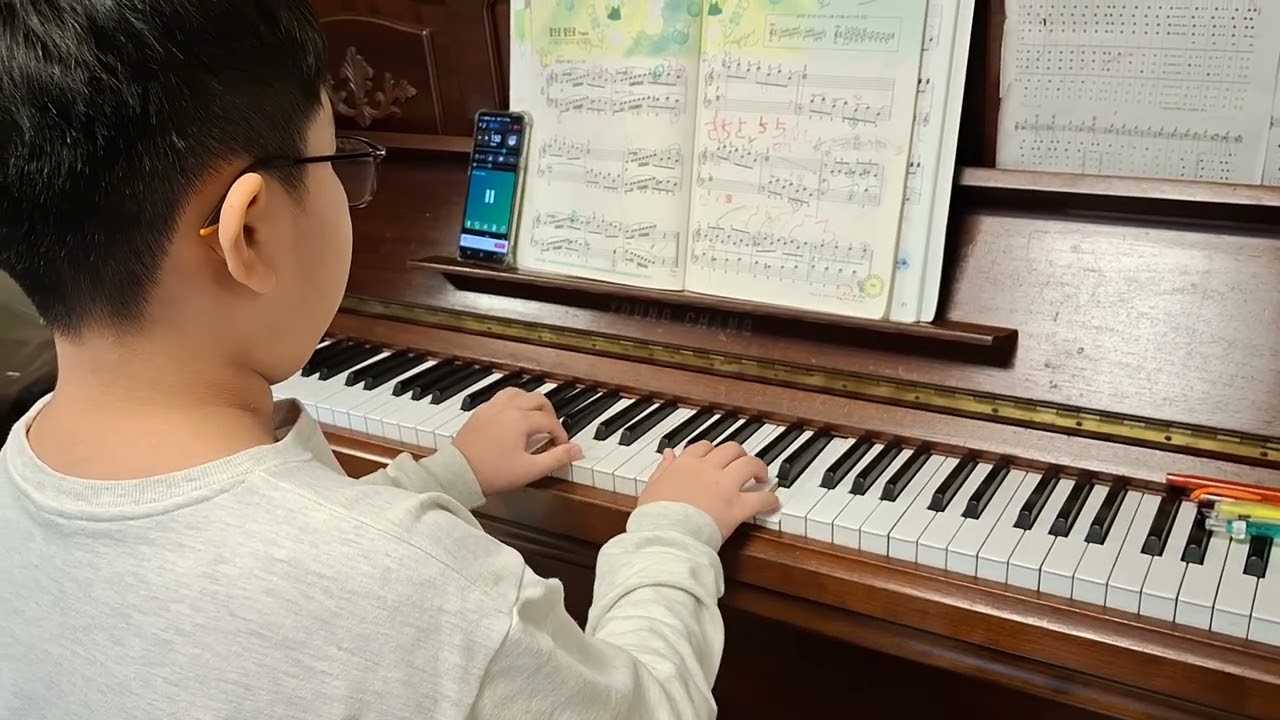 브르크뮐러 6번 앞으로 앞으로 (4학년)