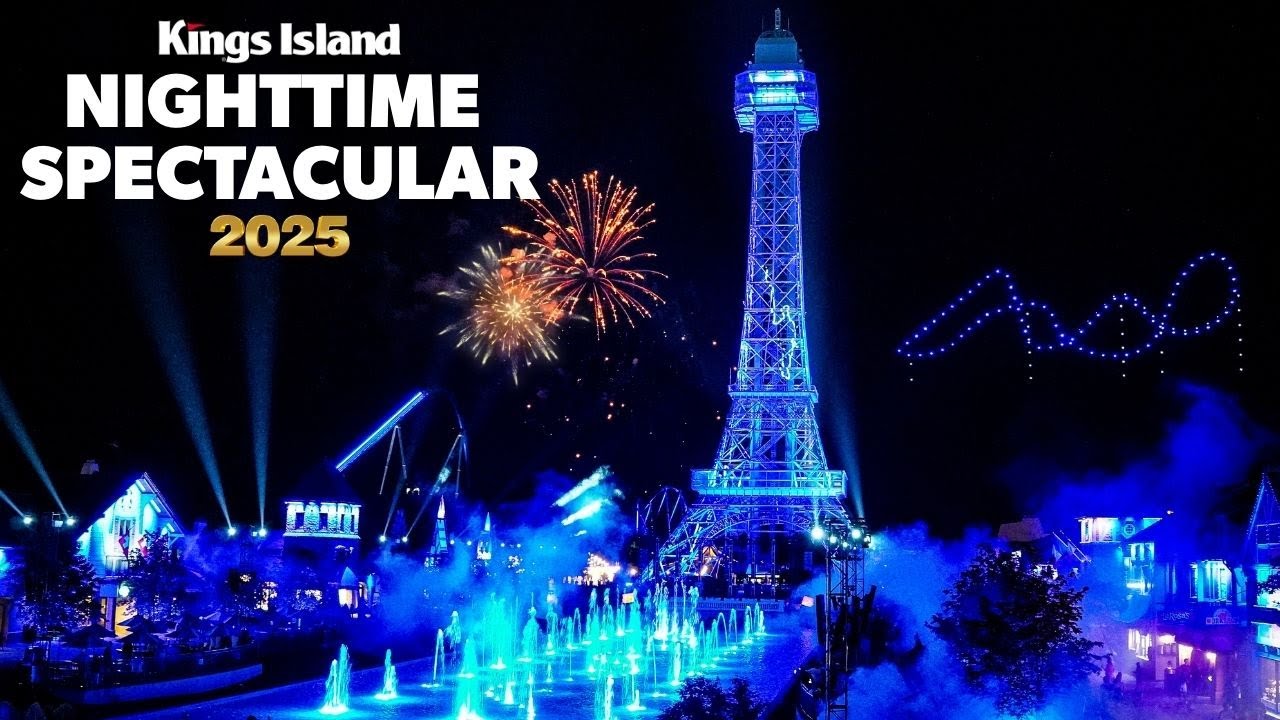 Kings Island - Fireworks and Drone Nighttime Spectacular 2025