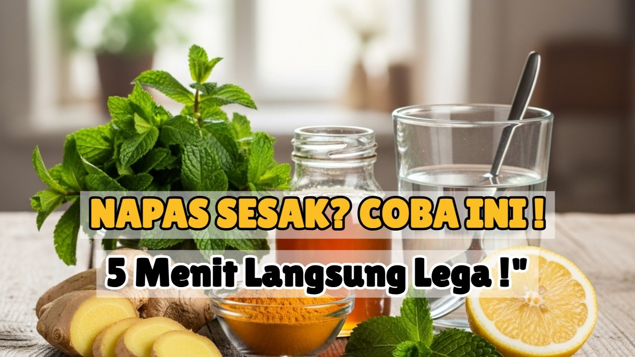 7 Obat Tradisional Sesak Napas Akibat Asam Lambung Naik - Bahan Dapur Wajib Coba!