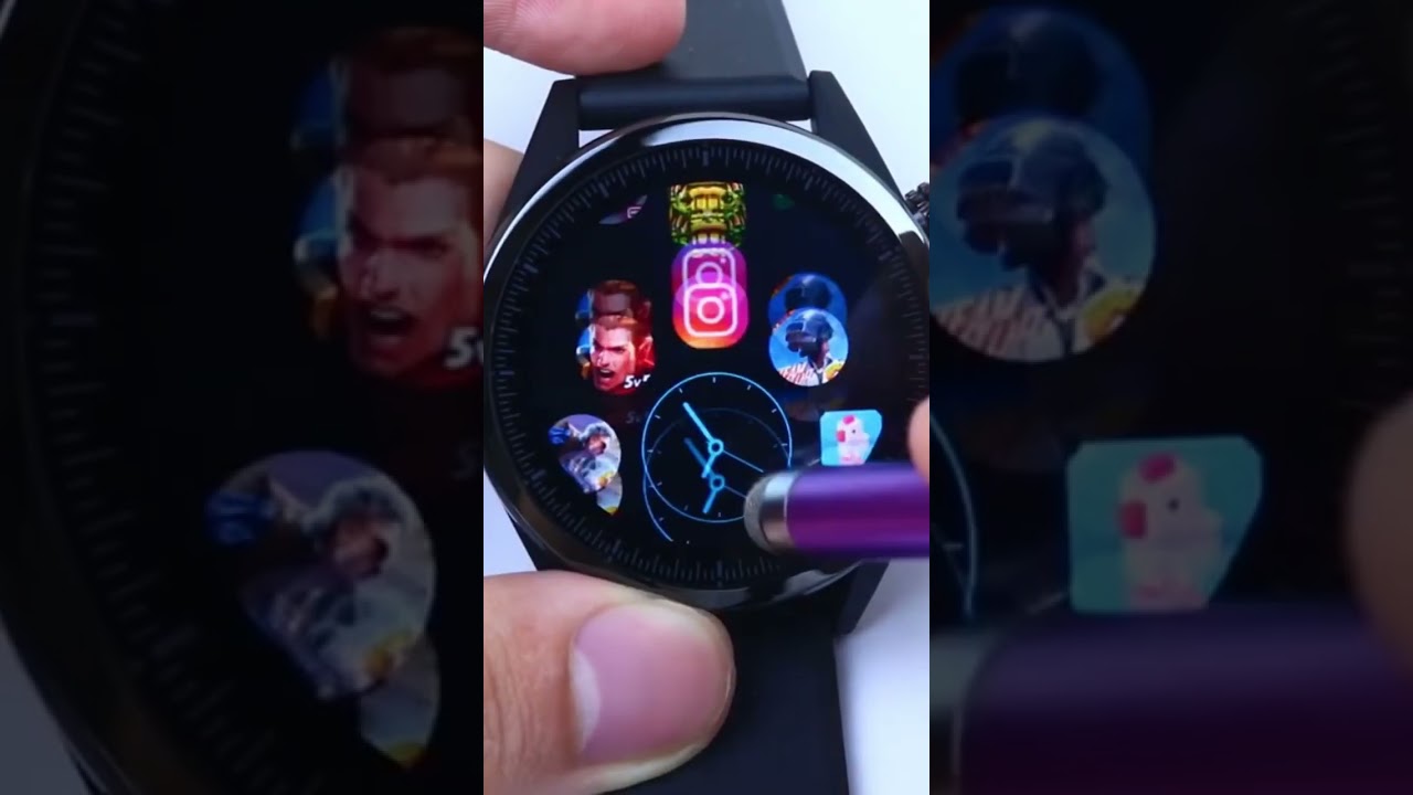 Test play game on Android smart watch - Play pubg mobile