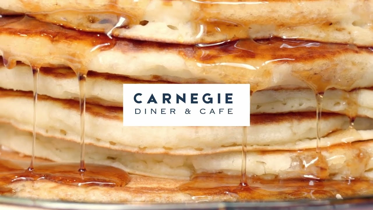 🥞 Peanut Butter Pancake Perfection at Carnegie Diner & Cafe! 🥜✨